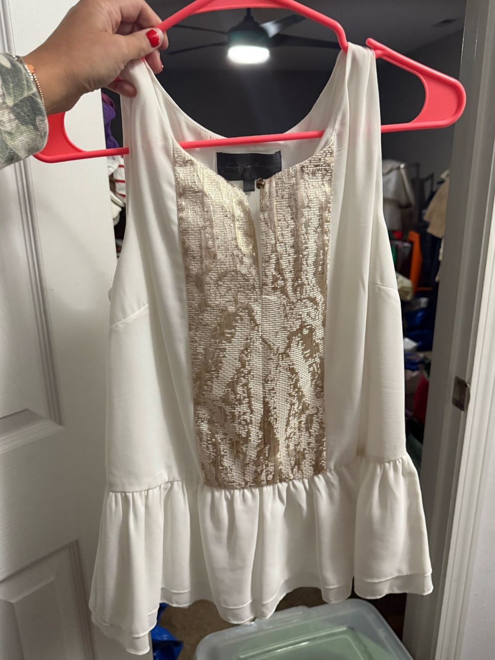 Sunday in Brooklyn Peplum Top